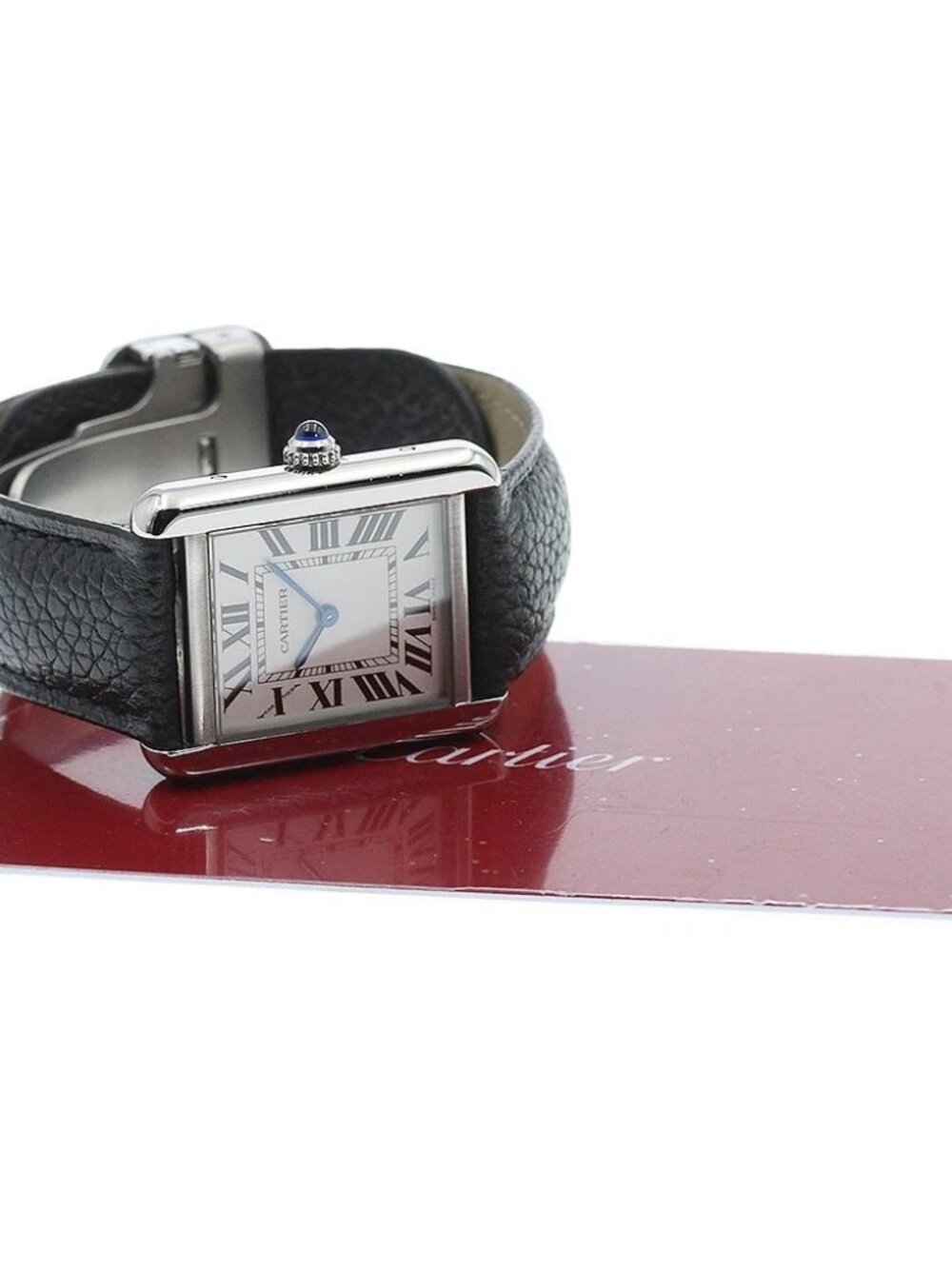 CARTIER Tank solo SM WSTA0030 Silver Dial Quartz Ladies Watch_960845 - Picture 2 of 7